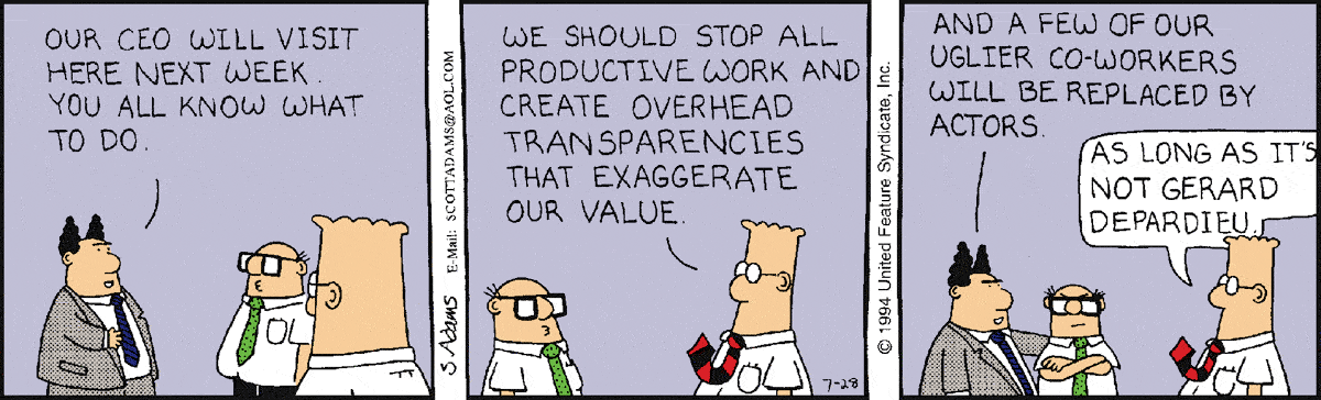 Dilbert Cartoon